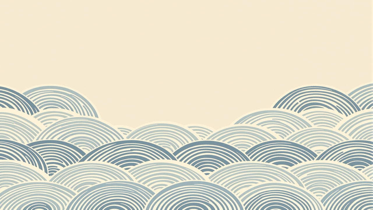 Seigaiha Pattern: The Wave That Came From the Desert