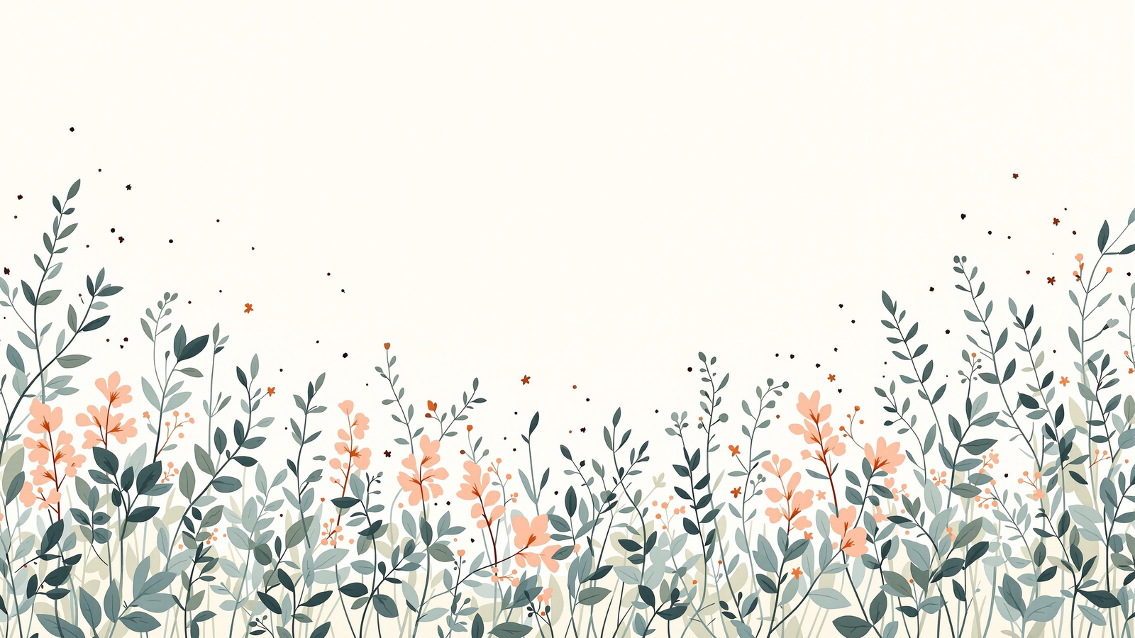 Botanical Pattern: The Quiet Plant Field