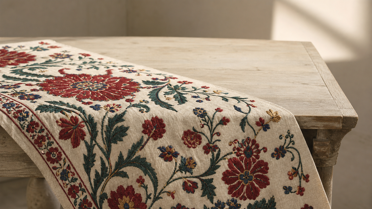 Suzani Pattern: The Cloth Stitched at the Crossroads