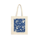 Plum Blossom Cotton Canvas Tote