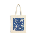 Plum Blossom Cotton Canvas Tote