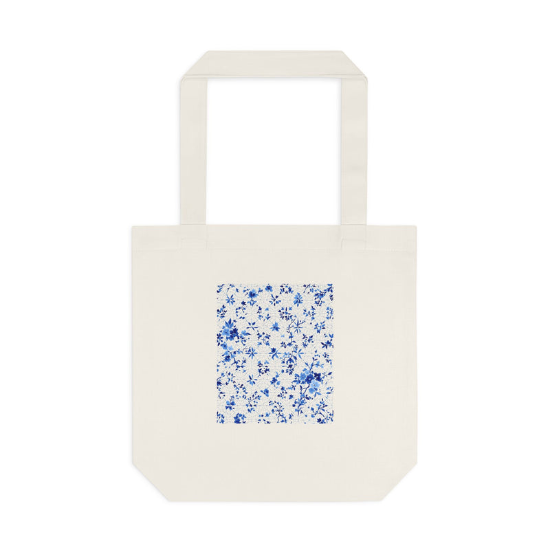 Plum Blossom Cotton Tote