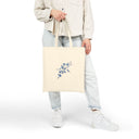 Chinoiserie Bird Cotton Canvas Tote