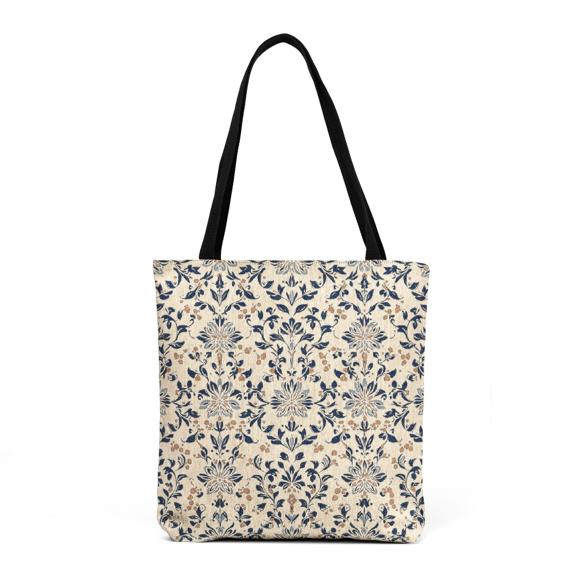 Damask Woven Tote