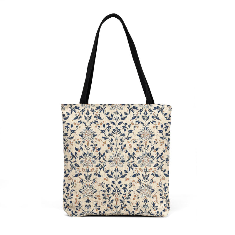 Damask Woven Tote