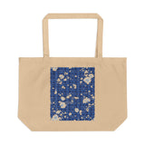 Plum Blossom Large Eco Tote
