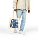 Plum Blossom Cotton Canvas Tote