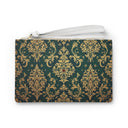 Jewel Damask Clutch