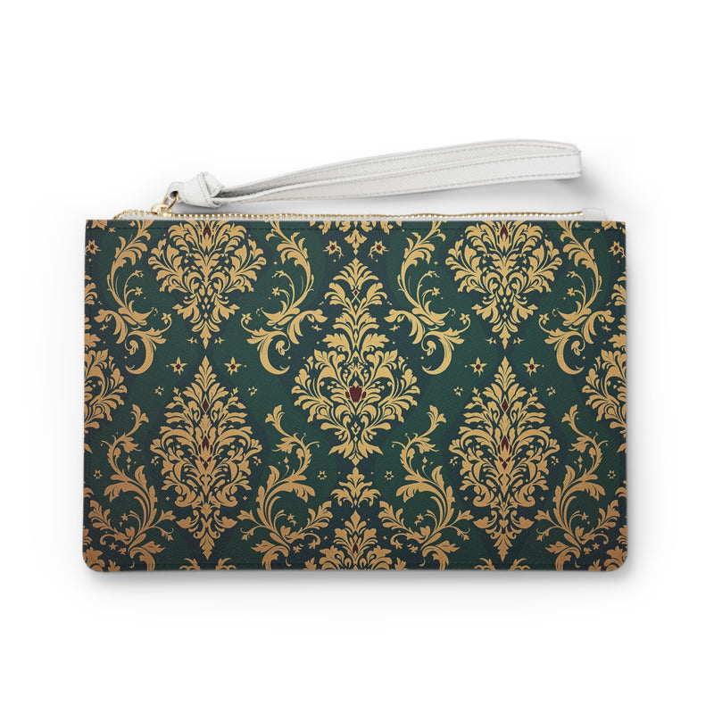 Jewel Damask Clutch