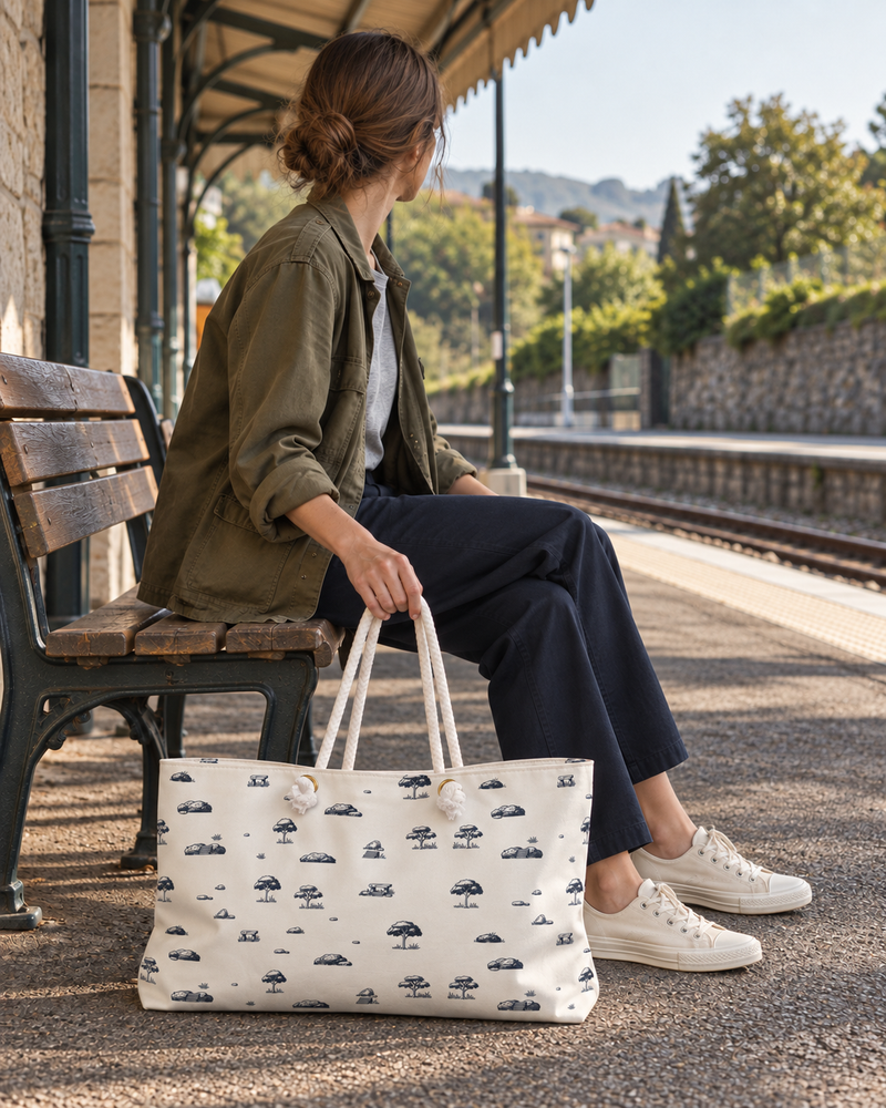 Toile Meadow Weekender Bag