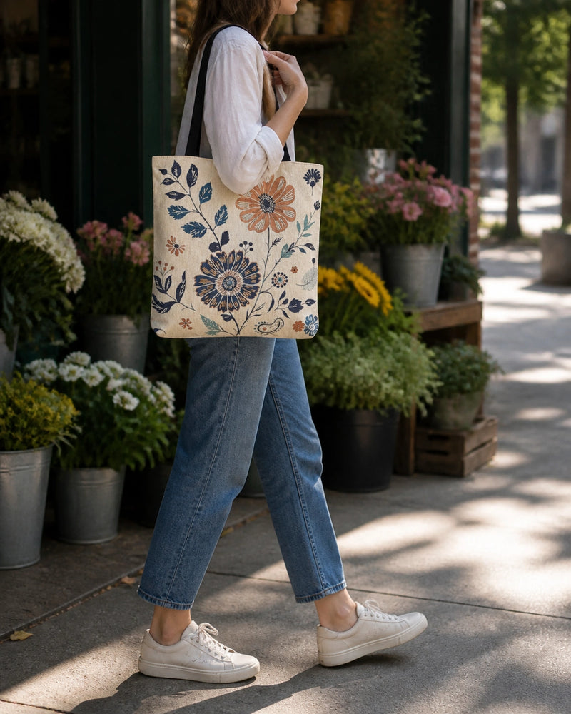Paisley Meadow Tote