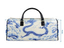 Chinese Dragon Faux Leather Duffel