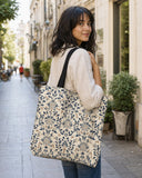 Damask Woven Tote