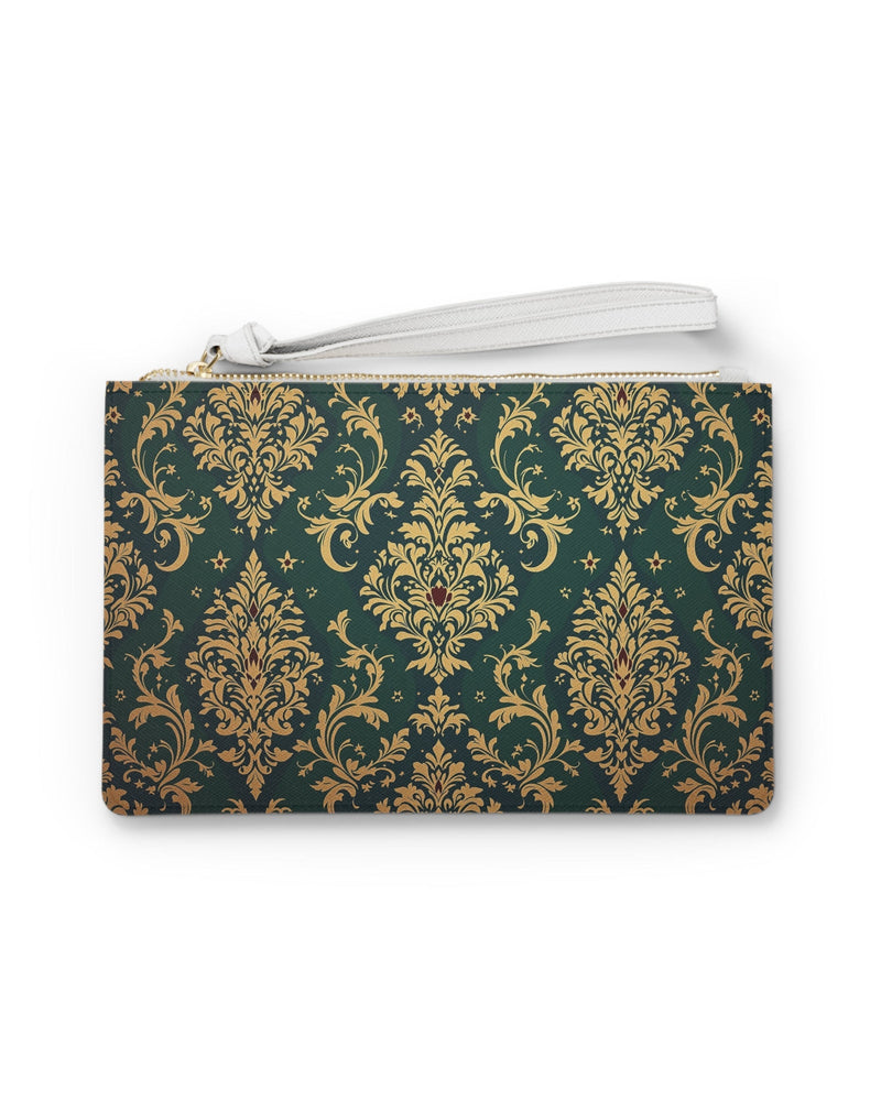 Jewel Damask Clutch