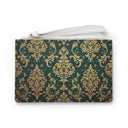 Jewel Damask Clutch