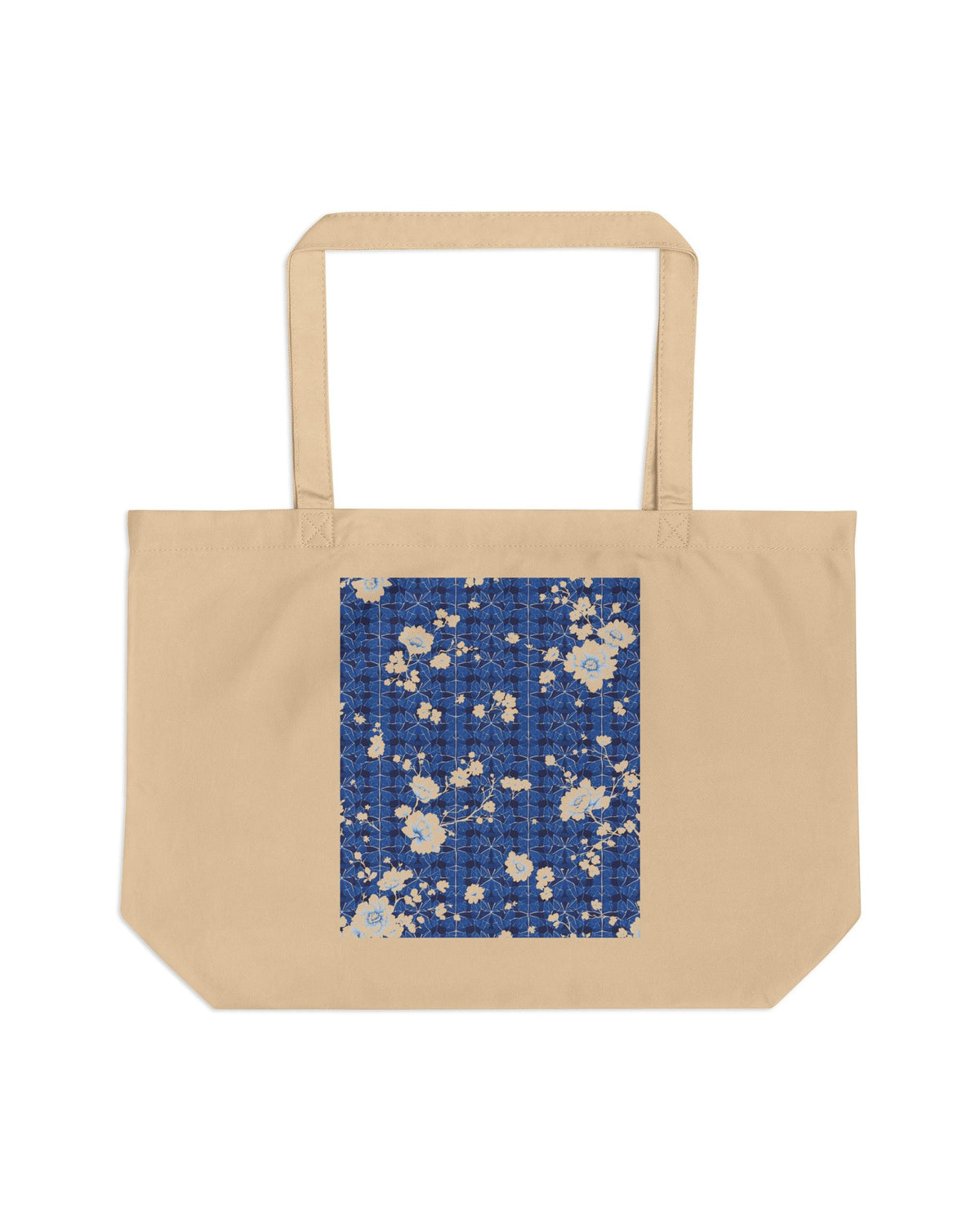 Plum Blossom Large Eco Tote