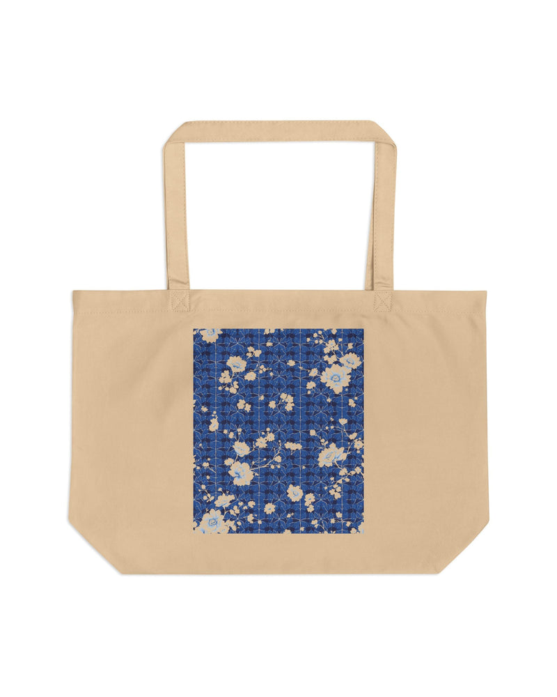 Plum Blossom Large Eco Tote