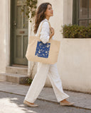Plum Blossom Large Eco Tote