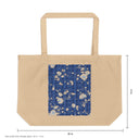 Plum Blossom Large Eco Tote
