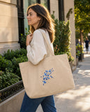 Chinoiserie Bird Large Eco Tote