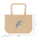 Chinoiserie Bird Large Eco Tote
