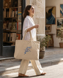 Chinoiserie Bird Large Eco Tote