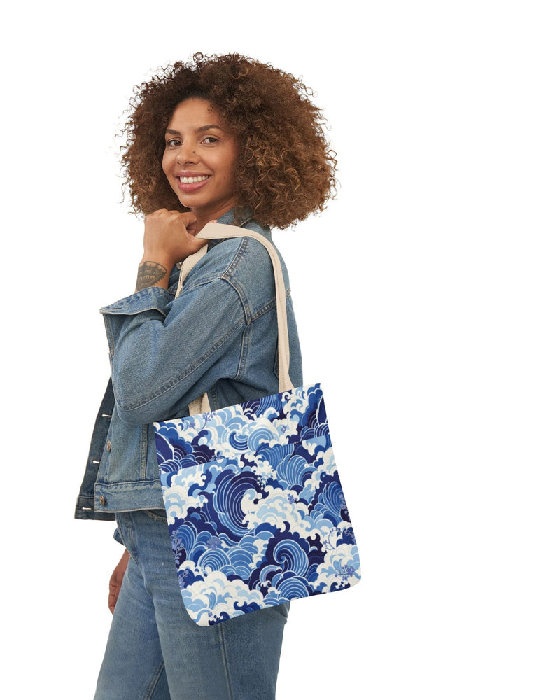 Chinese Cloud Canvas Tote