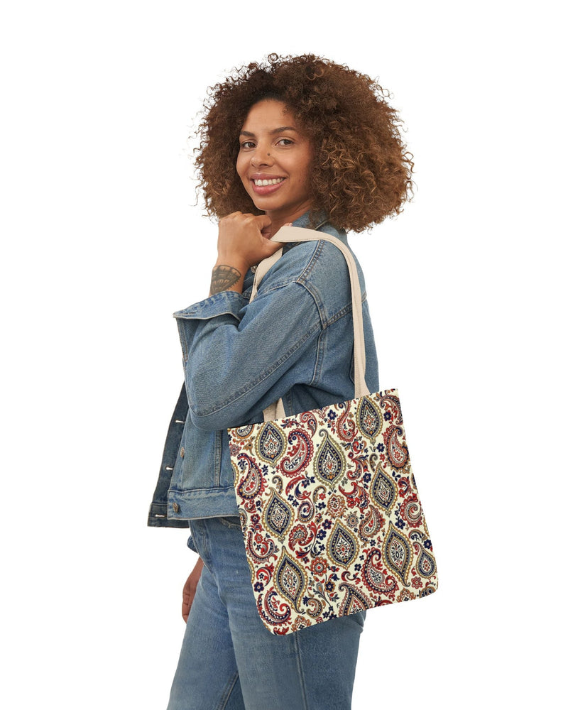 Paisley Canvas Tote