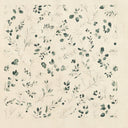 Botanical Cotton Canvas Tote