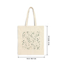 Botanical Cotton Canvas Tote