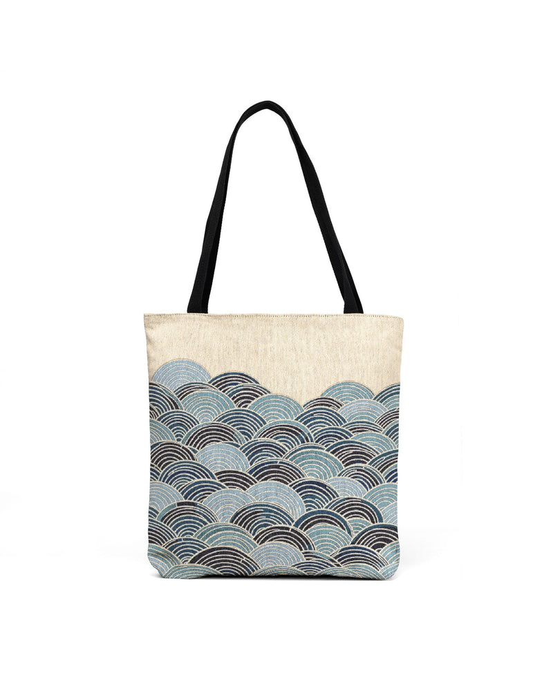 Chinese Wave Woven Tote