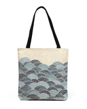 Chinese Wave Woven Tote