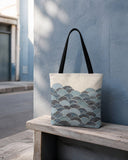 Chinese Wave Woven Tote